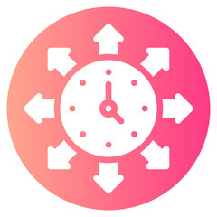 efficiency gradient icon