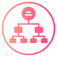structure gradient icon