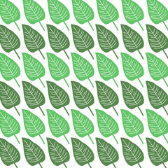 NATURAL SPRING LEAVES PATTERN TEXTURE BACKGROUND VECTOR