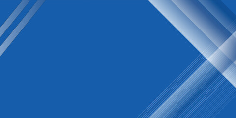 Abstract bacgkround blue and white gradient. Modern blue abstract rectangle box lines background for presentation design, banner, brocure, and business card