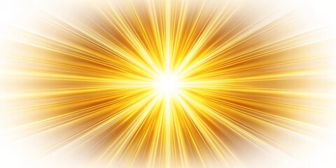 Obraz premium Golden Radiance Burst