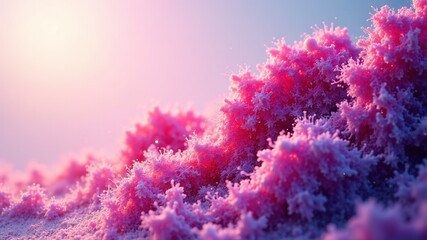 Abstract Colorful Digital Art, Dynamic Energy