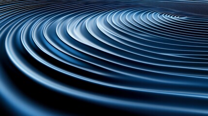 Obraz premium Gentle surf, playful ripples on a calm day, 3D illustration