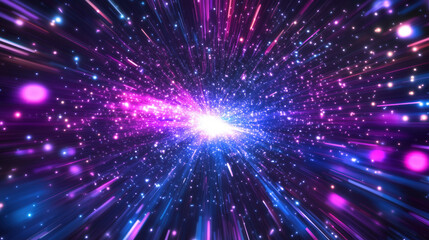 Fototapeta premium High Speed lights, motion trails 