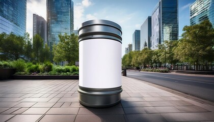 street lamp on the street