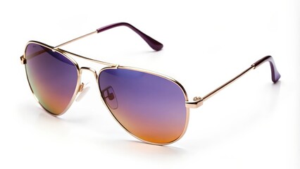 Aviator Sunglasses with Gradient Lenses