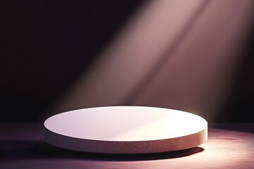 stage with spotlight