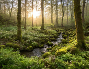 Fototapeta premium The beautiful nature and landscape around mountain,river animal.