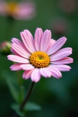 Obraz premium Close-up view of a delicate daisy, showcasing its fine details , studio, daisy, wildflower
