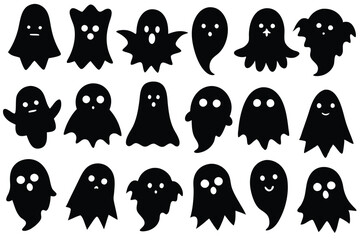 halloween ghost vector
