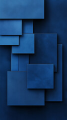 Abstract blue square background