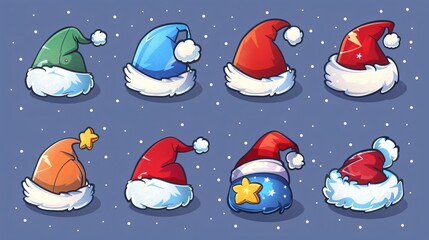 Colorful and Unique Hat Collection for Among Us Character Customization