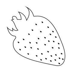 Fruit Outline Illustration for Coloring Books