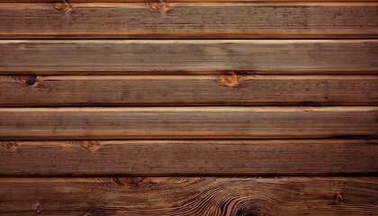 Naklejka premium Rustic Elegance Closeup of Detailed Wooden Texture, Embracing Natures Characteristics and Invoking a Cozy, Warm Aura, Perfect for Authentic Design Elements or Textural Backdrops.