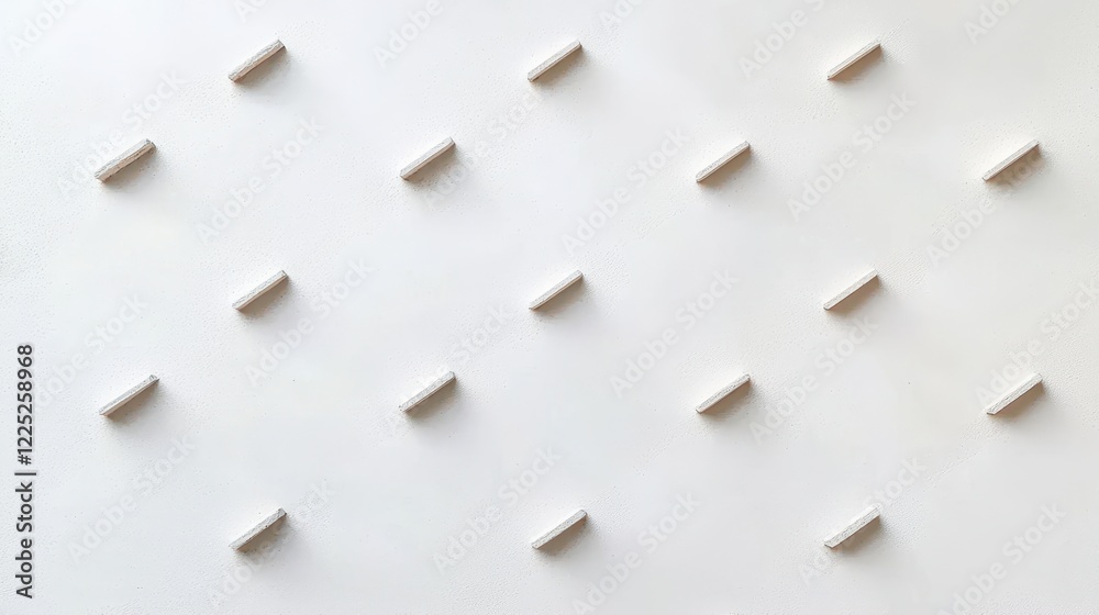 Poster overlapping squares in a diagonal pattern with fading effect on a neutral background
