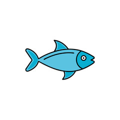 Obraz premium fish isolated on white