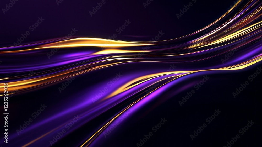 Poster vibrant swirls of purple and yellow create an enchanting visual ambience, evoking feelings of energy