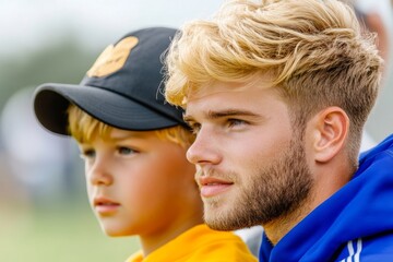 A coach giving advice to a player on the sidelines, their close interaction symbolizing association in teamwork