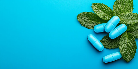 Vibrant Headache Relief Tablets - Ideal for Wellness Promotions and Medical Illustrations