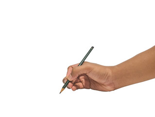 hand with pencil
