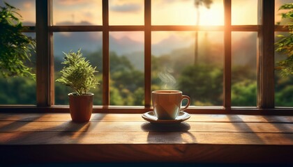 Soft light filters through, creating a serene ambiance.  