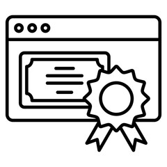 Digital Certificate icon
