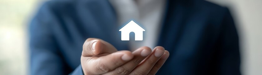 Hand holding a white arrow, symbol of direction, progress, and choice