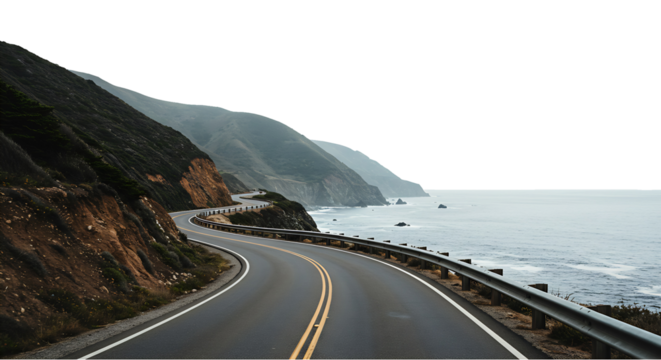 Coastal Highway Drive - Powered by Adobe