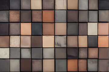 Background with color palette of nature colors. Design catalog of stones  for color selection. Set of colors. Color guide pallete.