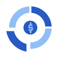 Asset allocation icon