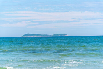 Fototapeta premium Gamboa Beach, Santa Catarina, Brazil