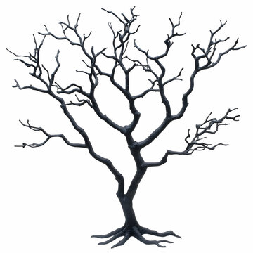 Black Dead Tree Illustration