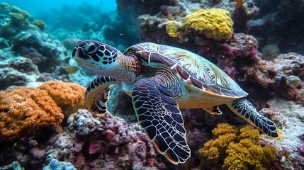 Reducing plastic waste protects marine life.