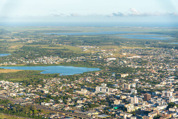 View of the city of Osório in the state of Rio Grande do Sul, Brazil