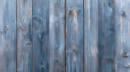 Fototapeta premium Blue painted wooden wall texture background