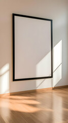 Sunlight on Empty Room Illustration