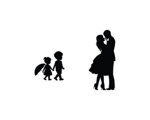 Couple  silhouette 