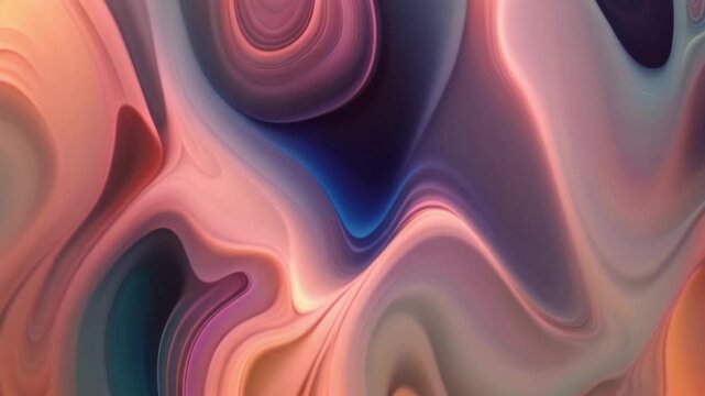 A top down view of gradient flowing captures a seamless, dynamic visual of colors blending and transitioning. Artistic backgrounds, presentations, UI designs, and meditative visuals.

