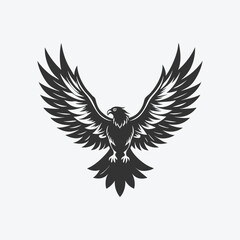 Majestic Eagle Silhouette Vector