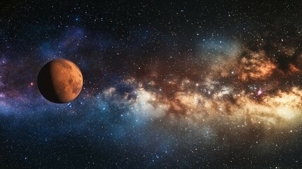 Obraz premium 神秘的な宇宙