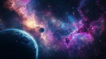 Obraz premium 神秘的な宇宙