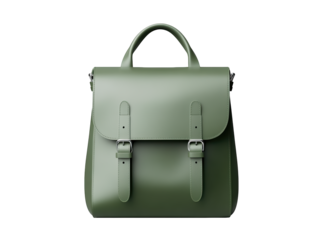 Versatile green backpack, the perfect blend of style and functionality for everyday adventures