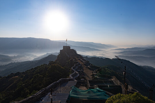 Pratapgad fort, one of the important forts of Maratha Empire, Mahabaleshwar, Maharashtra