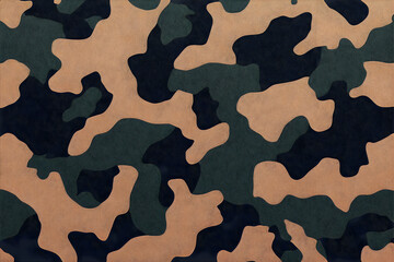 Abstract Camouflage Background Illustration