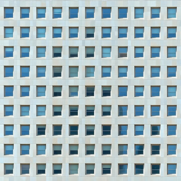Building Facade, Modern Architecture, Window Pattern