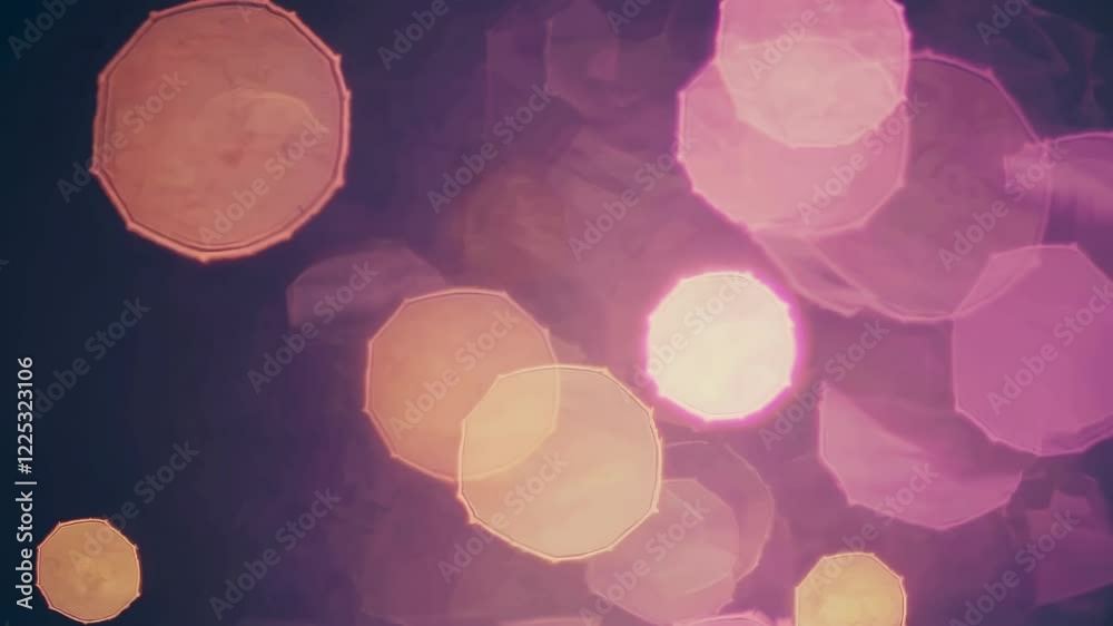 Poster colorful light patterns dance in abstract composition during nighttime celebration in urban setting