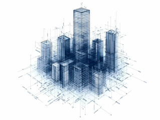 3D Cityscape Architectural Illustration