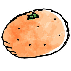 ミカンのイラスト