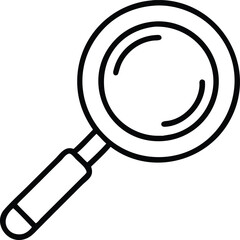 Magnifying Glass Graphic for Business and Websites