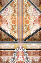 Seamless pattern floral design abstract surface pattern textile design
